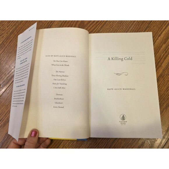 A Killing Cold Novel by Kate Alice Marshall Hardcover Book of the Month Jan 2025 - Picture 7 of 11